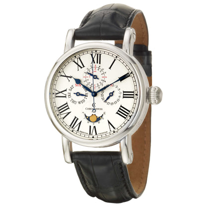 Front view of Chronoswiss Perpetual Calendar Men's Automatic Watch CH1723