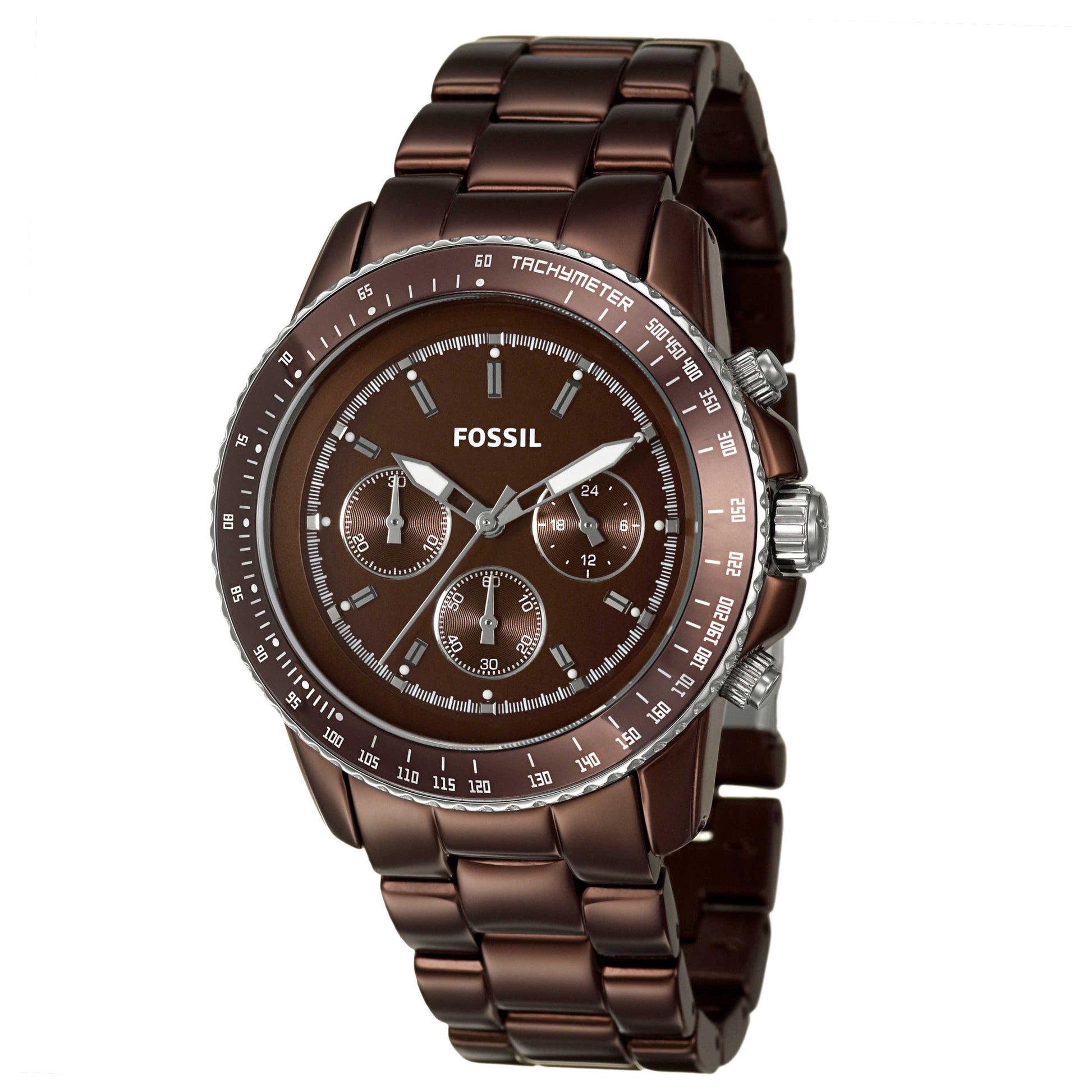 Front view of Fossil Stella Women's Japanese Quartz (Battery-Powered) Watch CH2746