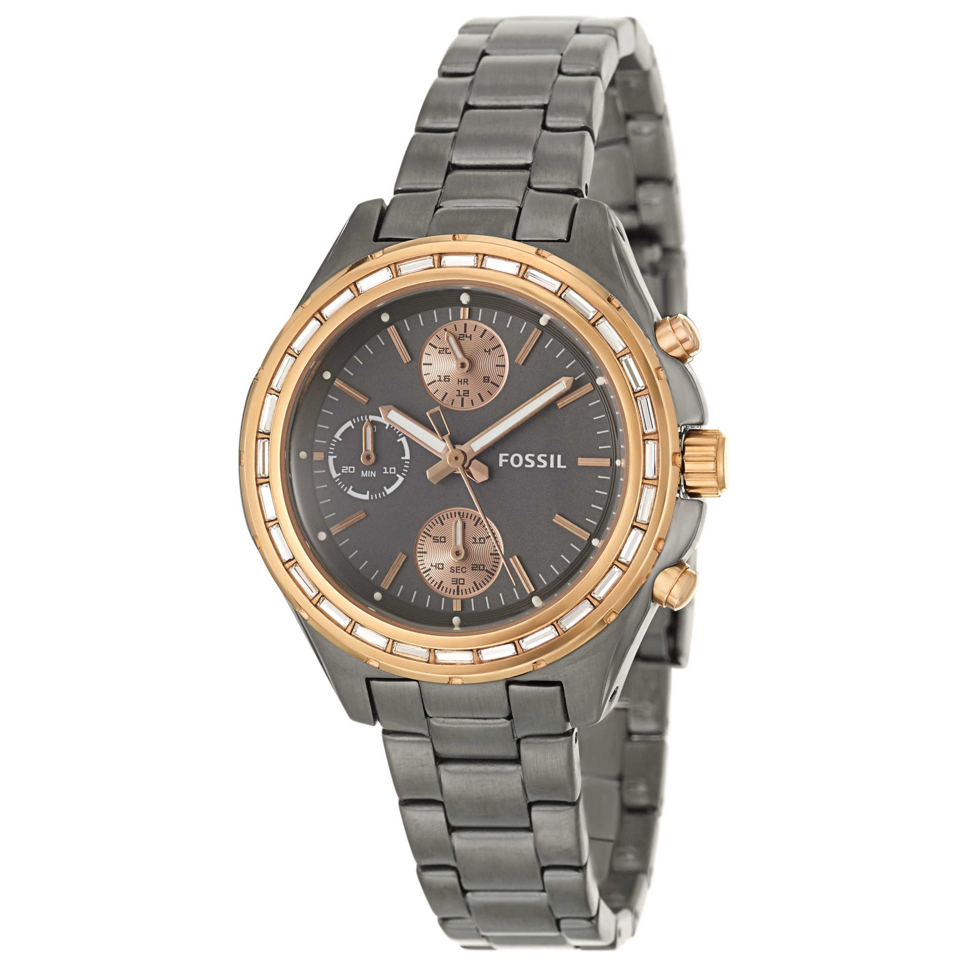 Front view of Fossil Dylan Women's Japanese Quartz (Battery-Powered) Watch CH2825