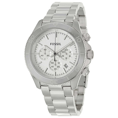Front view of Fossil Retro Traveler Men's Japanese Quartz (Battery-Powered) Watch CH2847