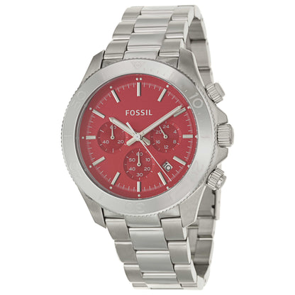 Front view of Fossil Retro Traveler Men's Japanese Quartz (Battery-Powered) Watch CH2866
