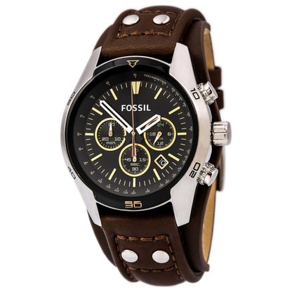 Front view of Fossil Coachman Men's Quartz Watch CH2891