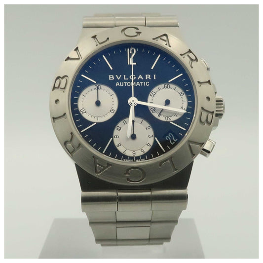 Front view of Bulgari Diagono Men's Watch CH35BSSDAUTO-PO