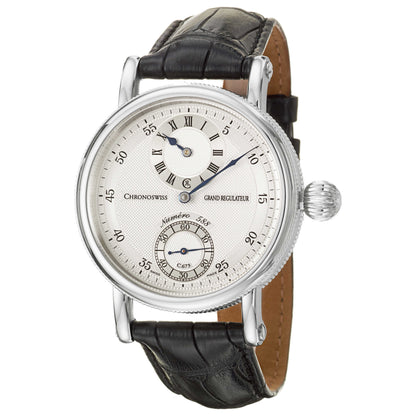 Front view of Chronoswiss Grand Regulateur Men's Manual-Wind Watch CH6723