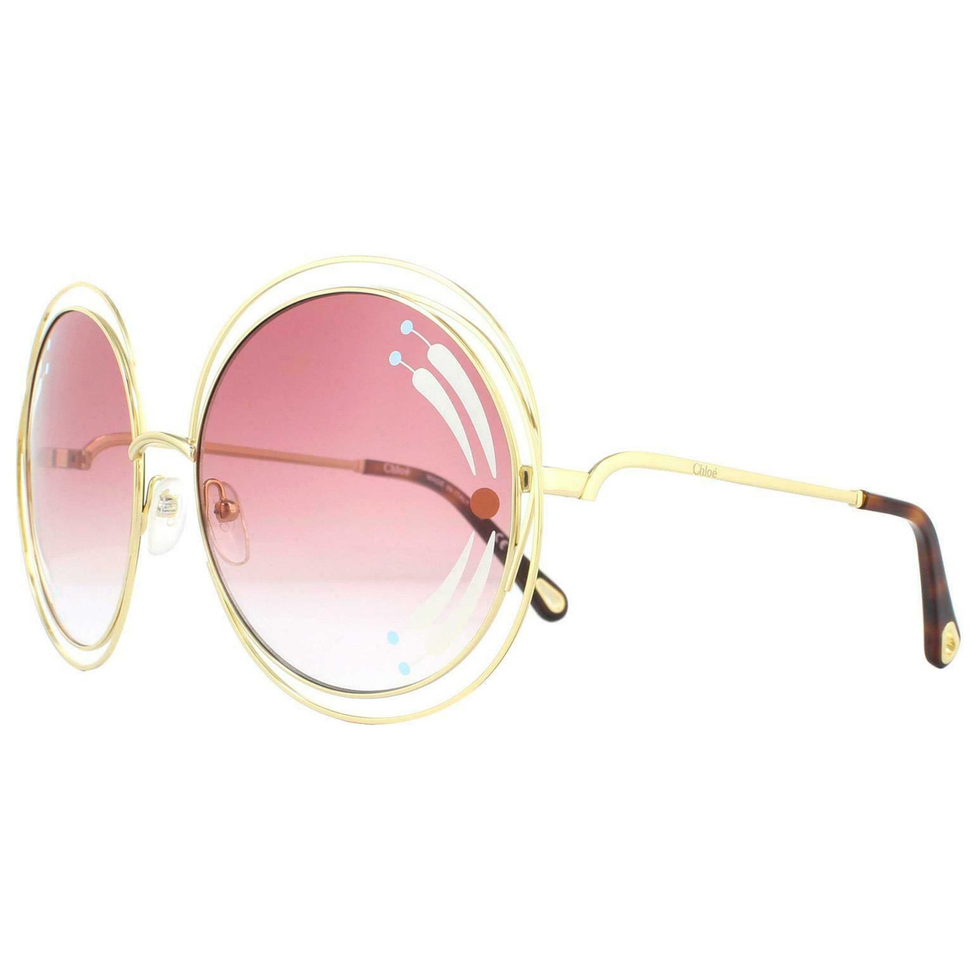 Front view of Chloe Fashion Women's Sunglasses CHL-CE114SRI83562