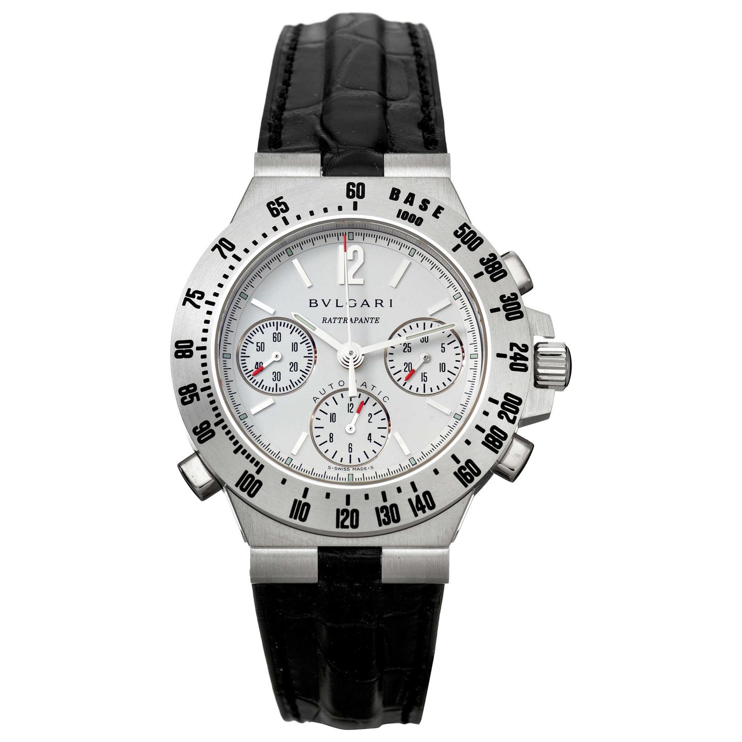 Front view of Bulgari Diagono Men's Automatic Watch CHW40GLTARA