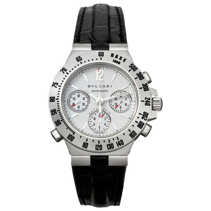 Front view of Bulgari Diagono Men's Automatic Watch CHW40GLTARA
