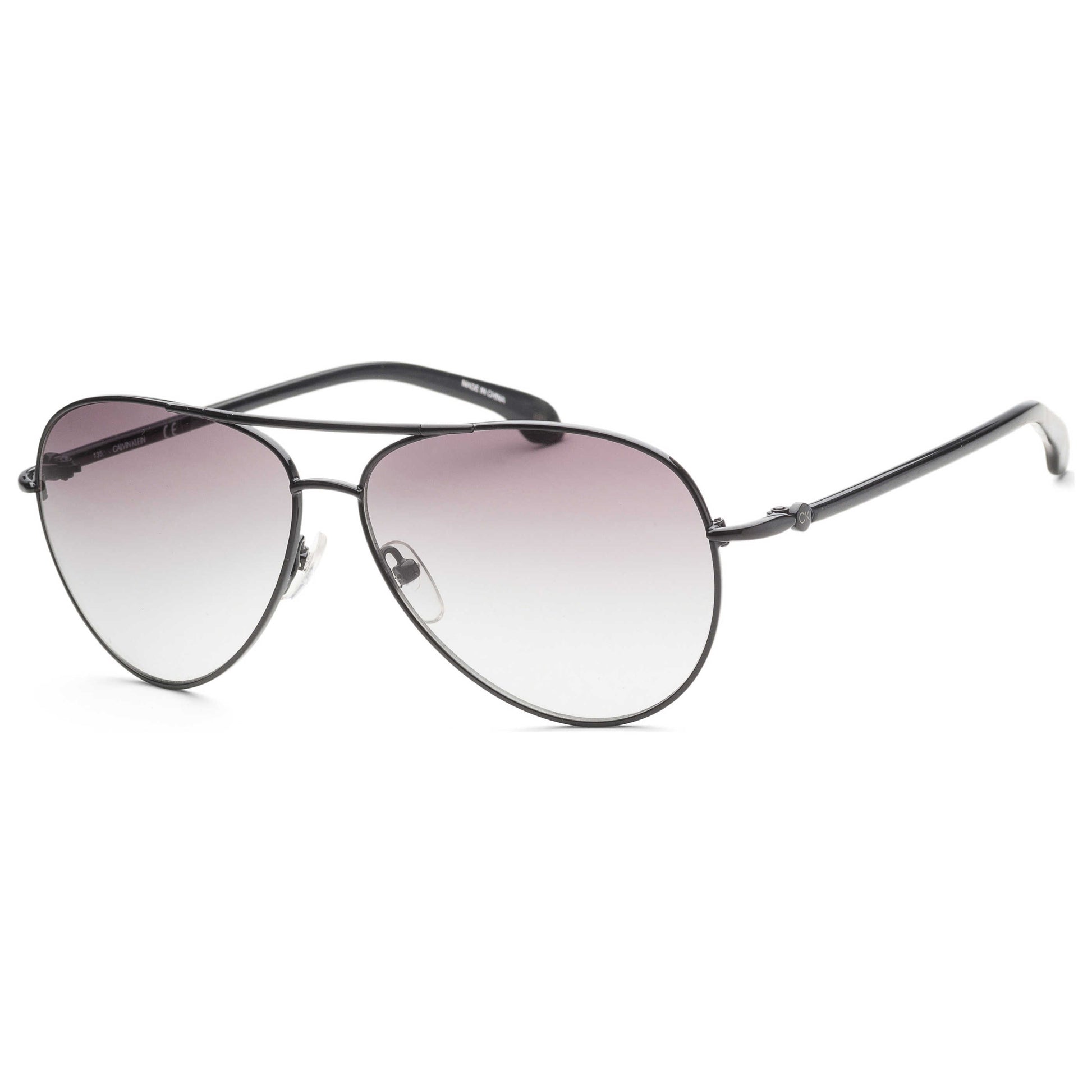 Front view of Calvin Klein Unisex Sunglasses CK1184S-001