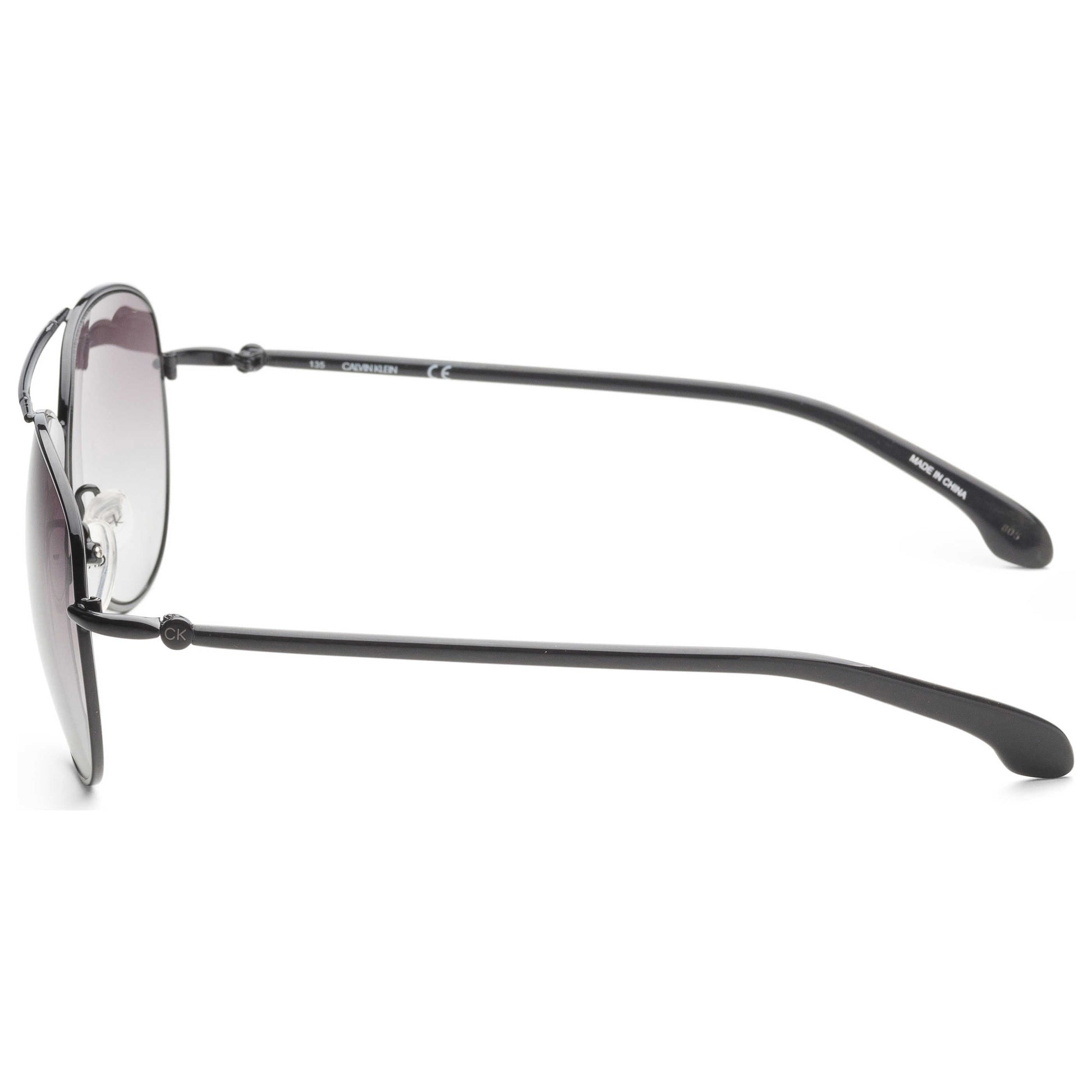 Left view of Calvin Klein Unisex Sunglasses CK1184S-001
