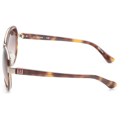 Left view of Calvin Klein Women's Sunglasses CK1208SA-004