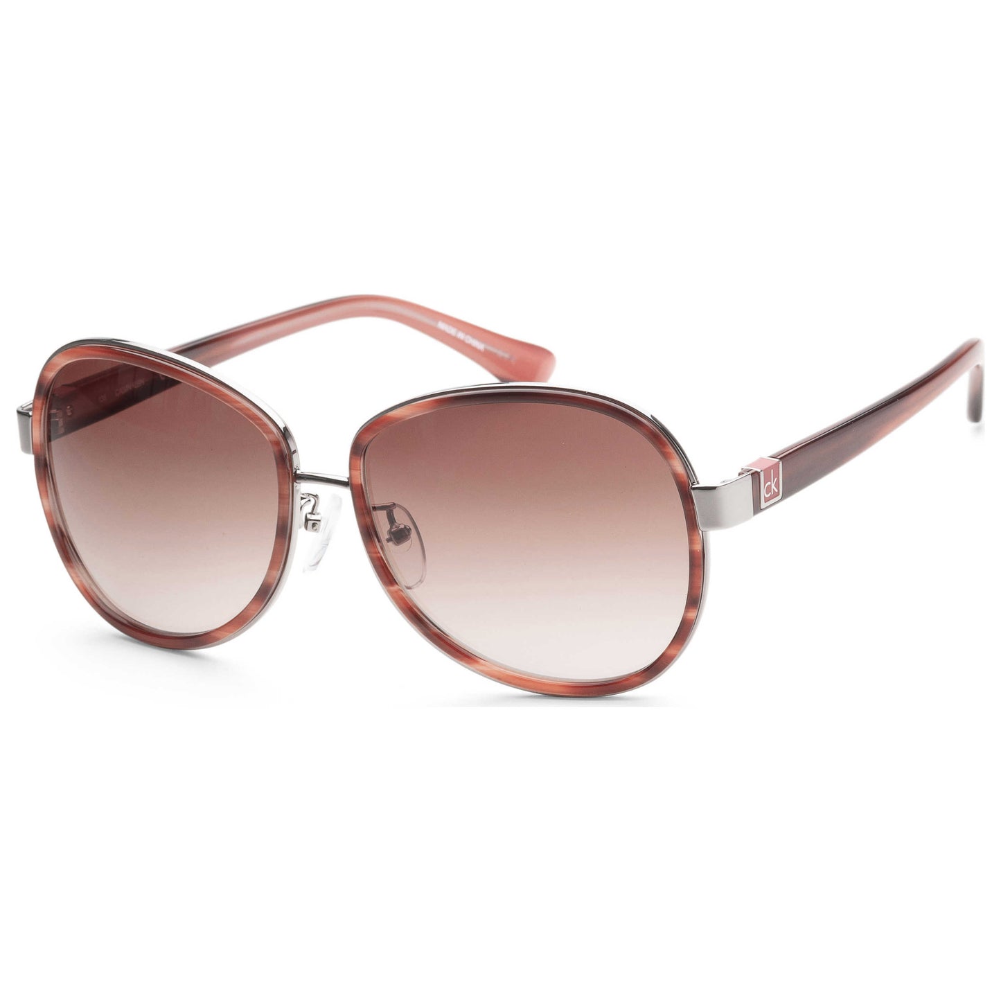 Front view of Calvin Klein Women's Sunglasses CK1208SA-046