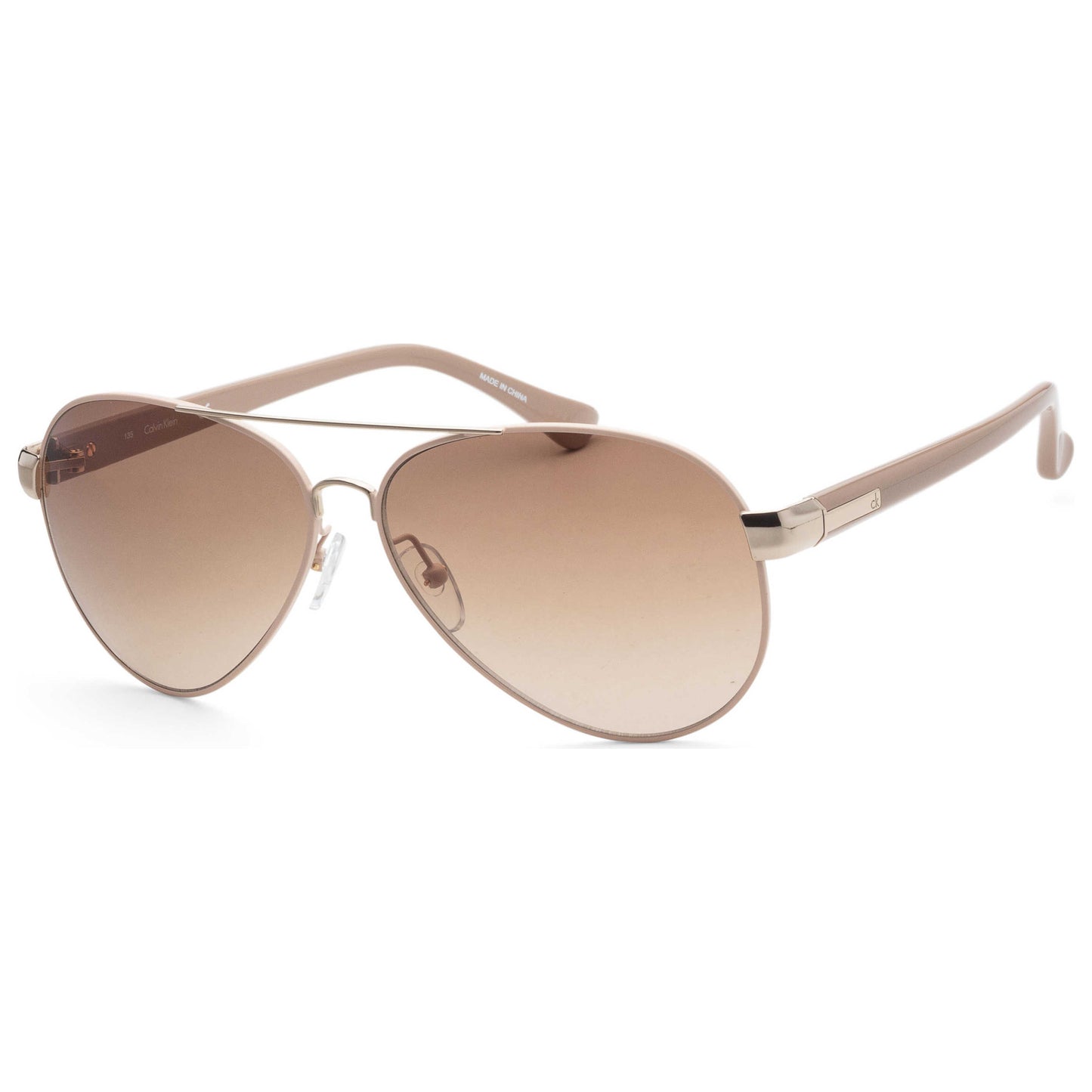 Front view of Calvin Klein Women's Sunglasses CK1209SA-714