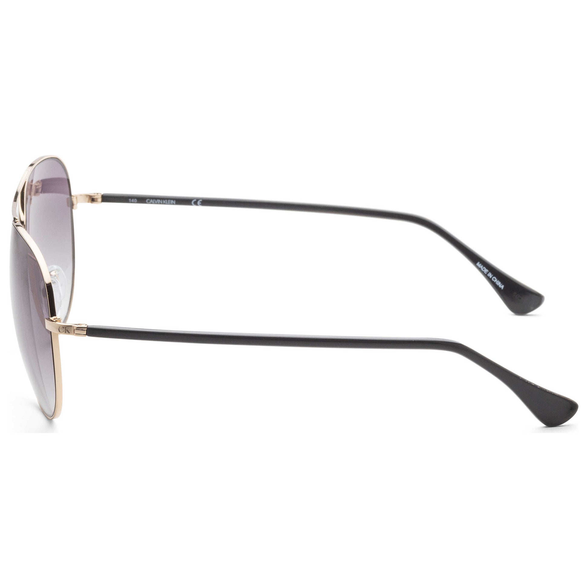 Left view of Calvin Klein Platinum Label Men's Sunglasses CK1217SA-714