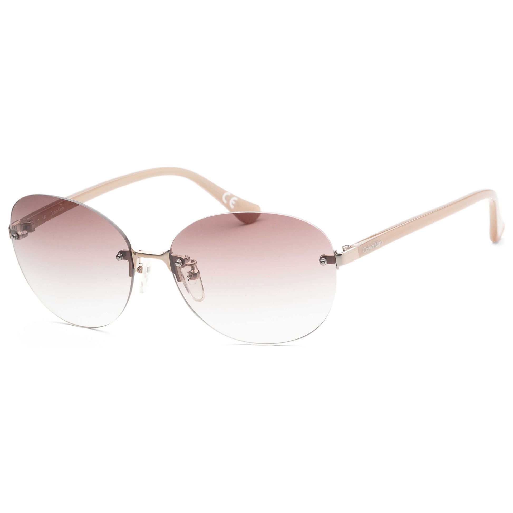 Front view of Calvin Klein Women's Sunglasses CK1223SA-210