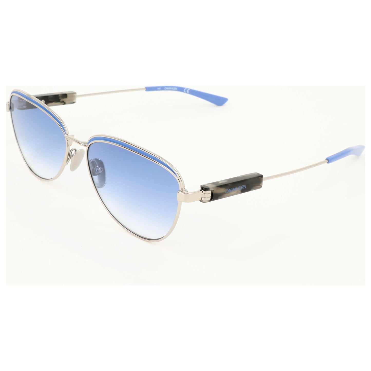 Front view of Calvin Klein Women's Sunglasses CK18113S-046-57