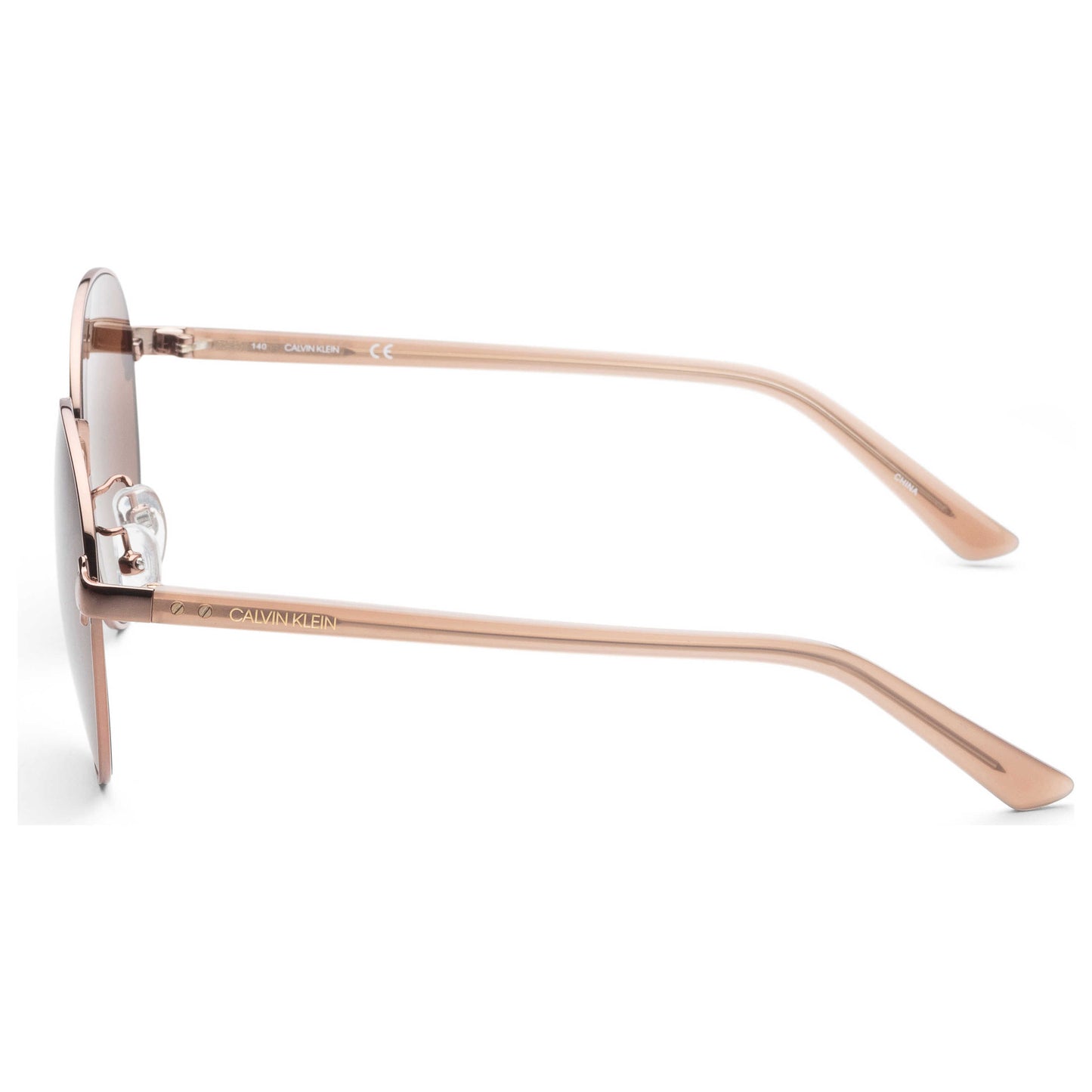 Left view of Calvin Klein Platinum Label Unisex Sunglasses CK18301SK-781