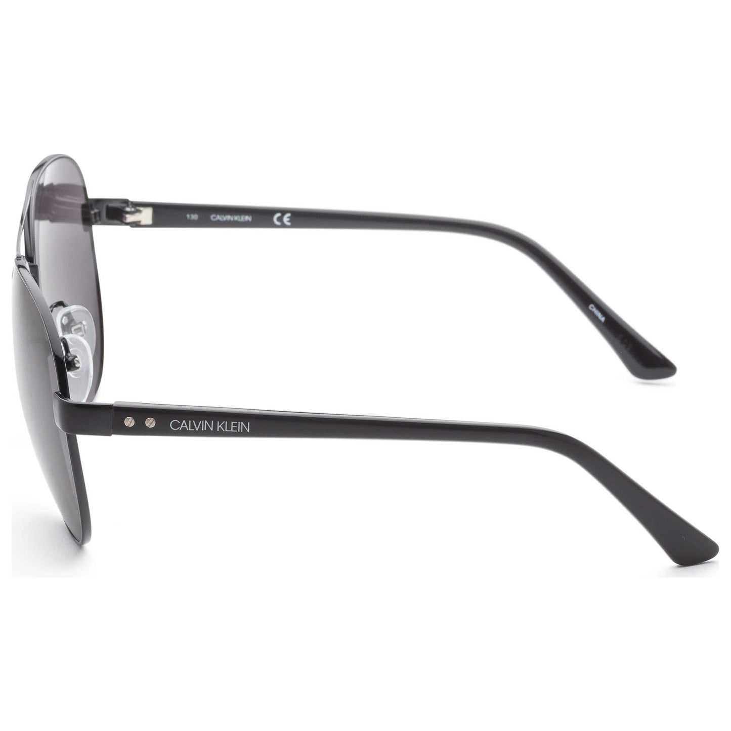 Left view of Calvin Klein Platinum Label Men's Sunglasses CK18302SK-001