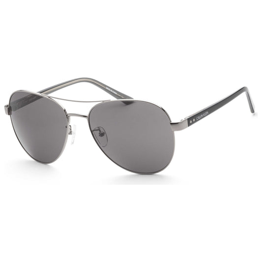 Front view of Calvin Klein Platinum Label Men's Sunglasses CK18302SK-009