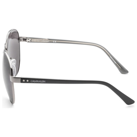 Left view of Calvin Klein Platinum Label Men's Sunglasses CK18302SK-009