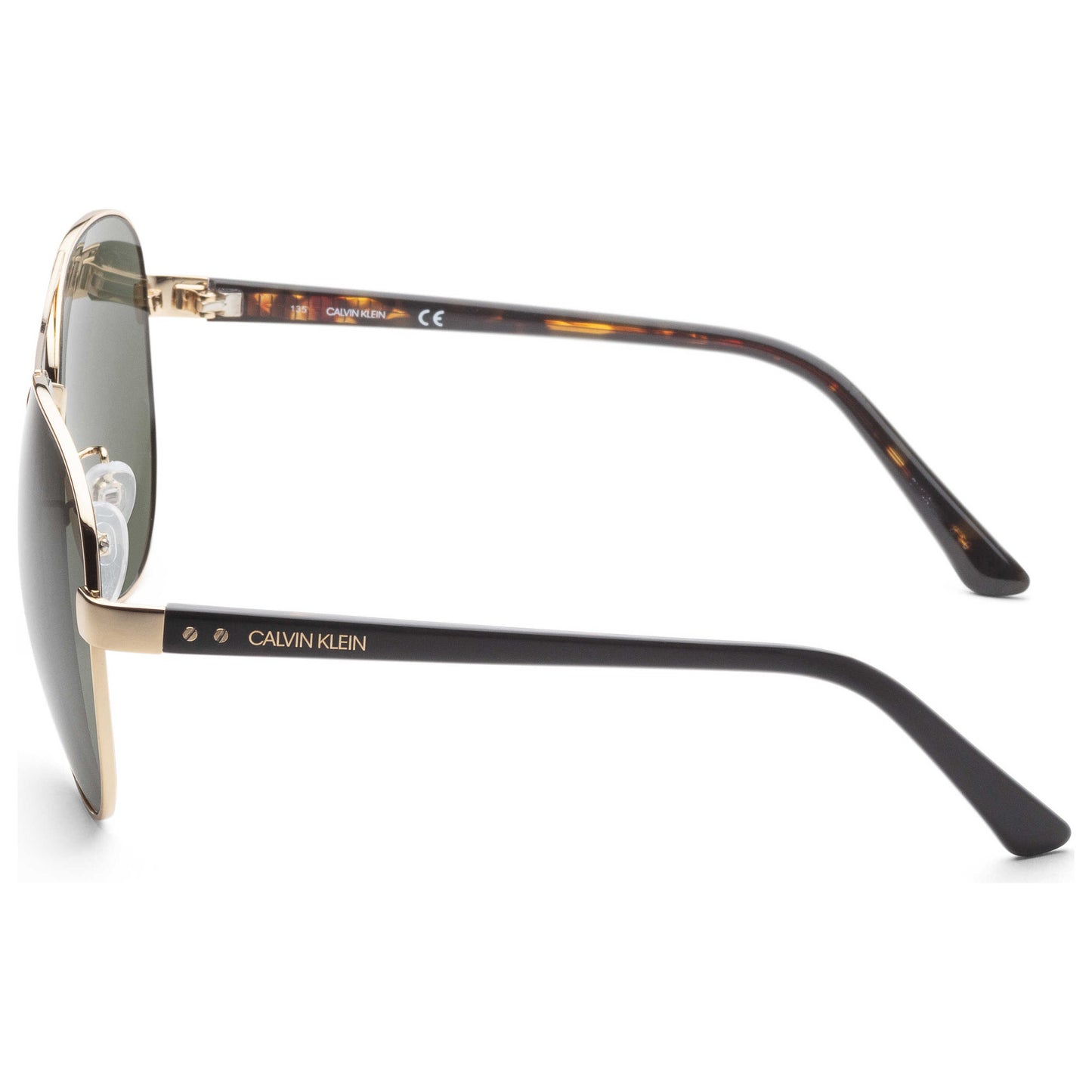 Left view of Calvin Klein Platinum Label Men's Sunglasses CK18302SK-717