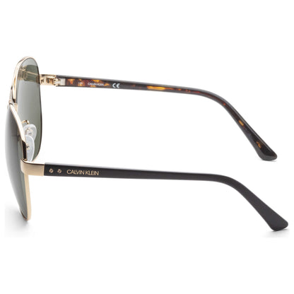 Left view of Calvin Klein Platinum Label Men's Sunglasses CK18302SK-717