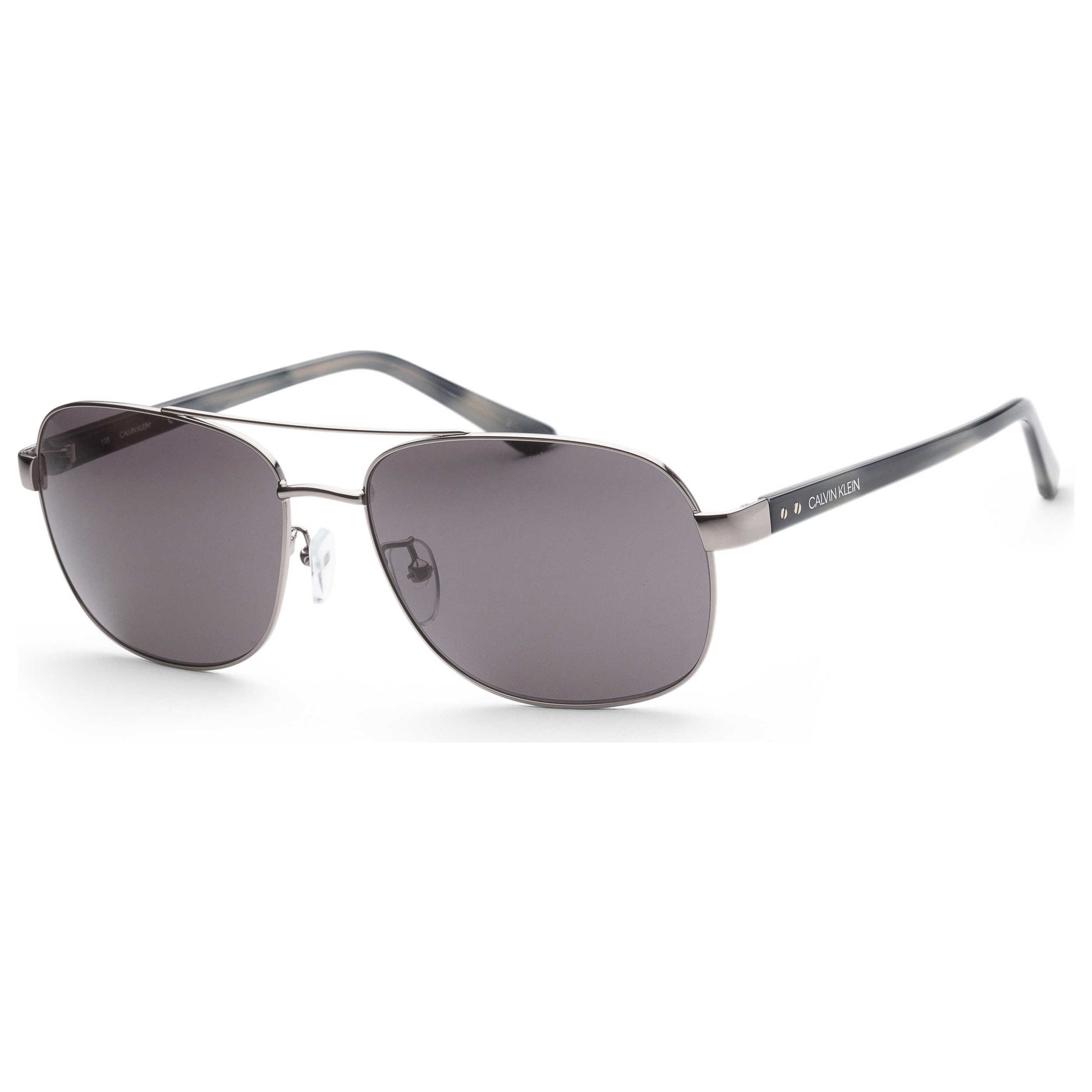 Front view of Calvin Klein Platinum Label Men's Sunglasses CK18303SK-008-65
