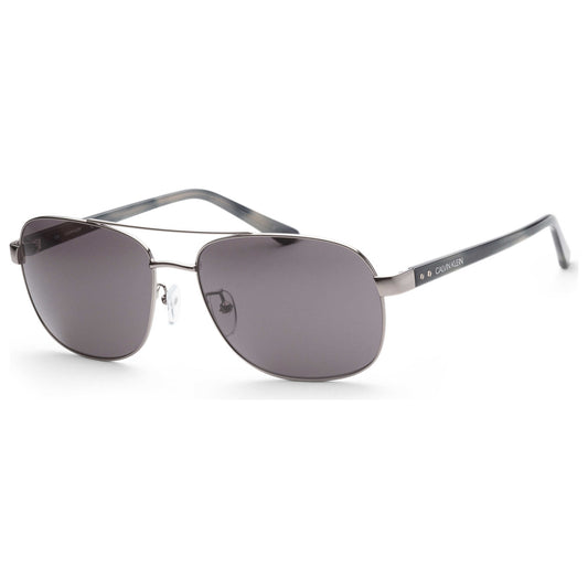 Front view of Calvin Klein Platinum Label Men's Sunglasses CK18303SK-008-65