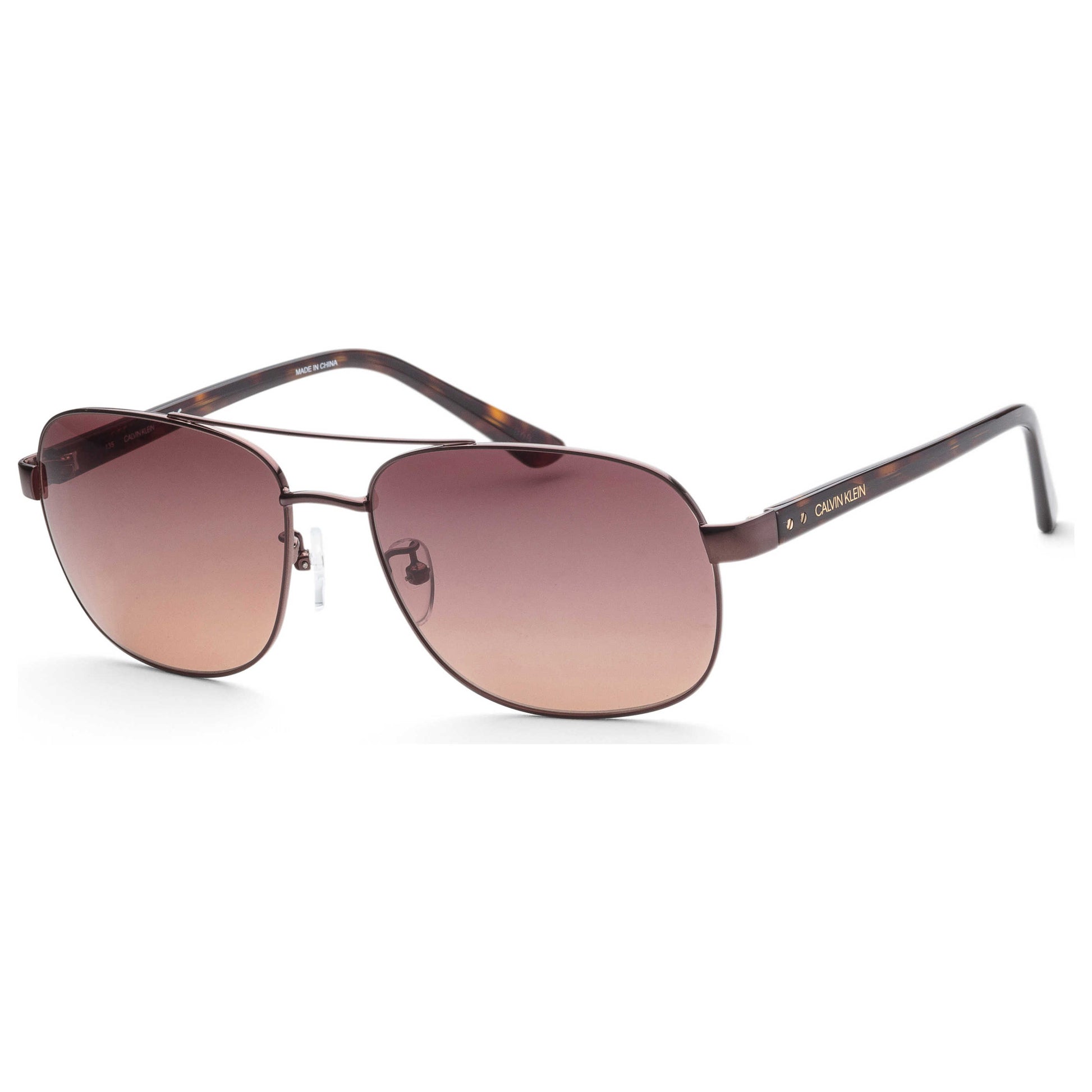 Front view of Calvin Klein Platinum Label Men's Sunglasses CK18303SK-201