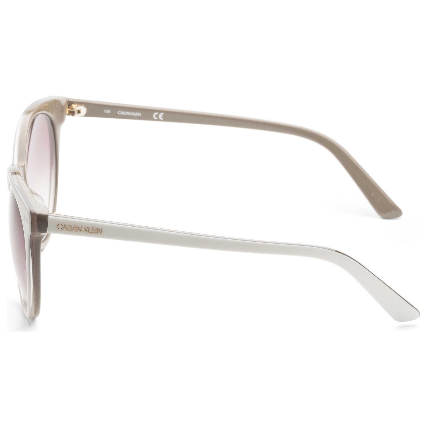 Left view of Calvin Klein Women's Sunglasses CK18509S-107