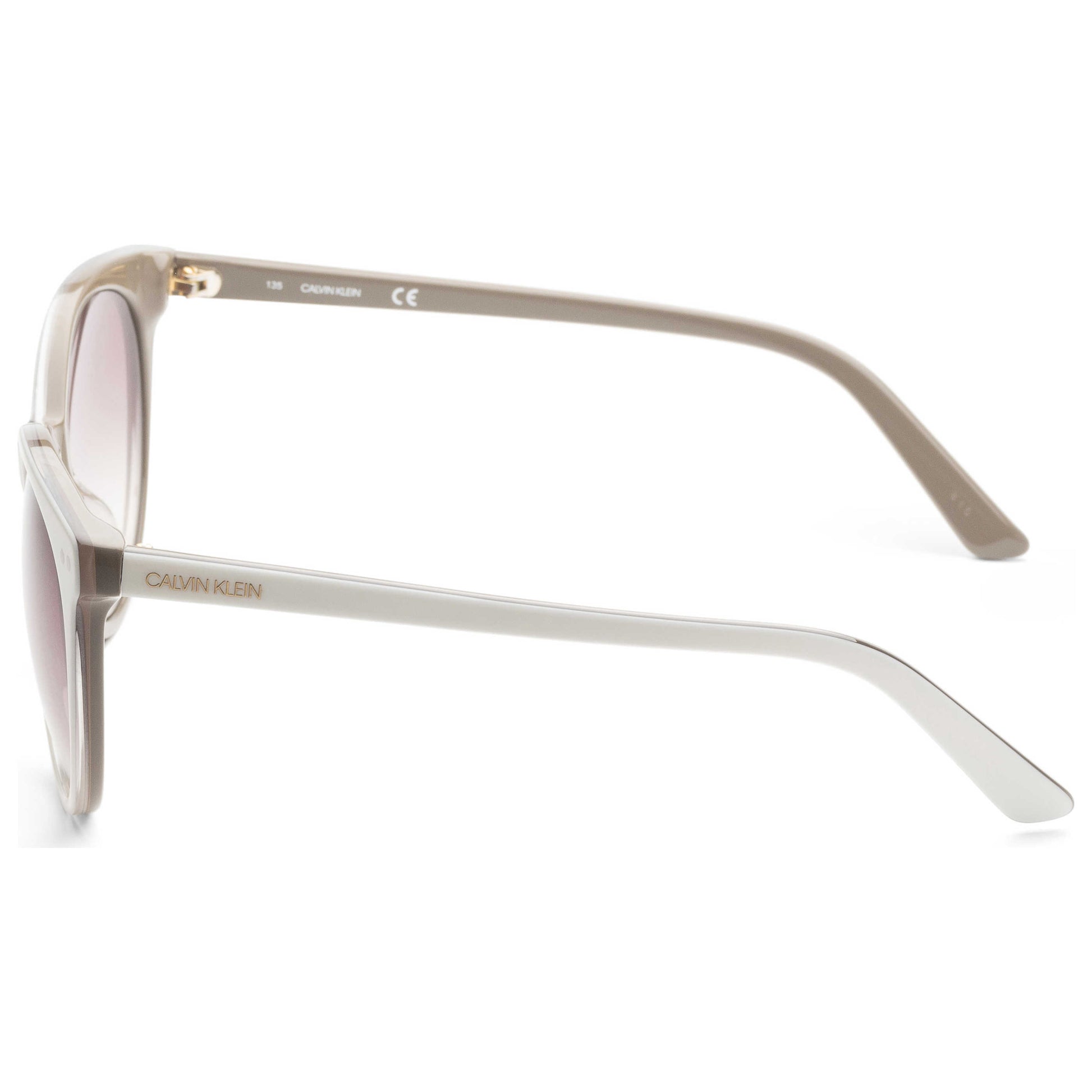 Left view of Calvin Klein Women's Sunglasses CK18509S-107