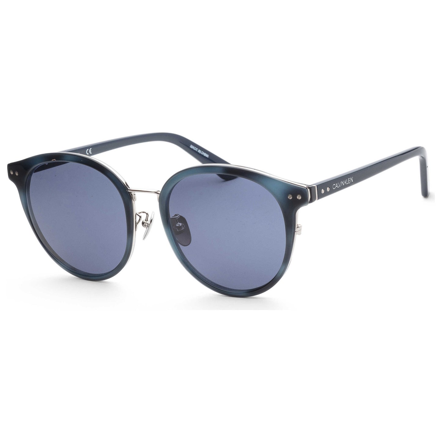Front view of Calvin Klein Platinum Label Men's Sunglasses CK18518SA-412