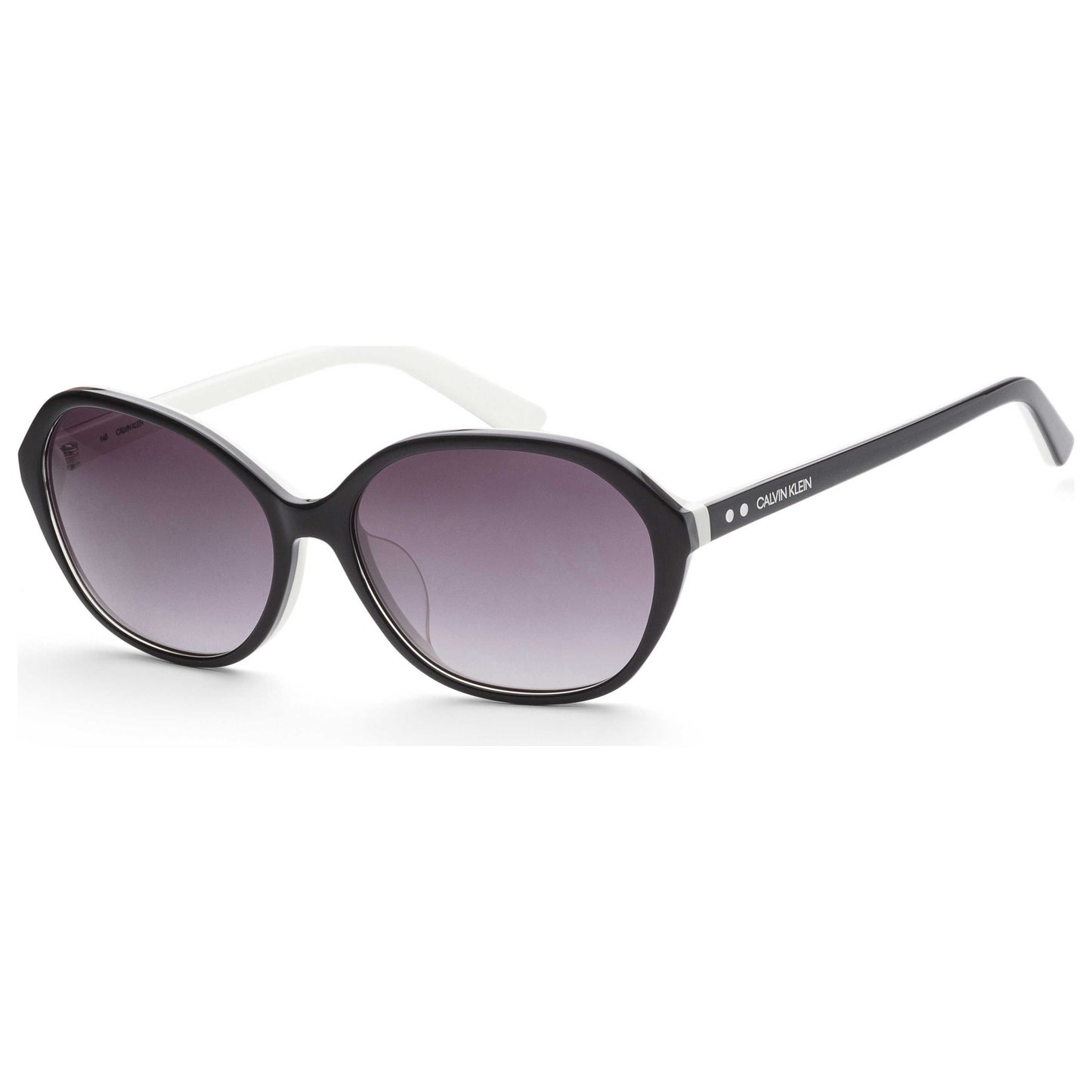 Front view of Calvin Klein Platinum Label Women's Sunglasses CK18524SA-002