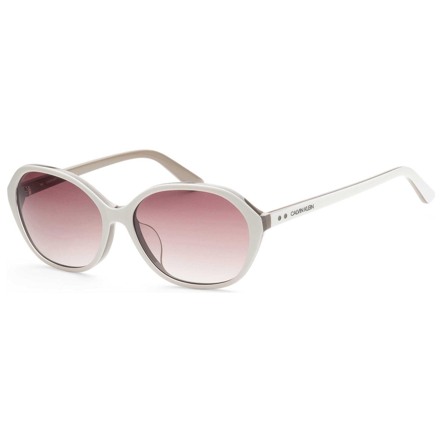 Front view of Calvin Klein Women's Sunglasses CK18524SA-107