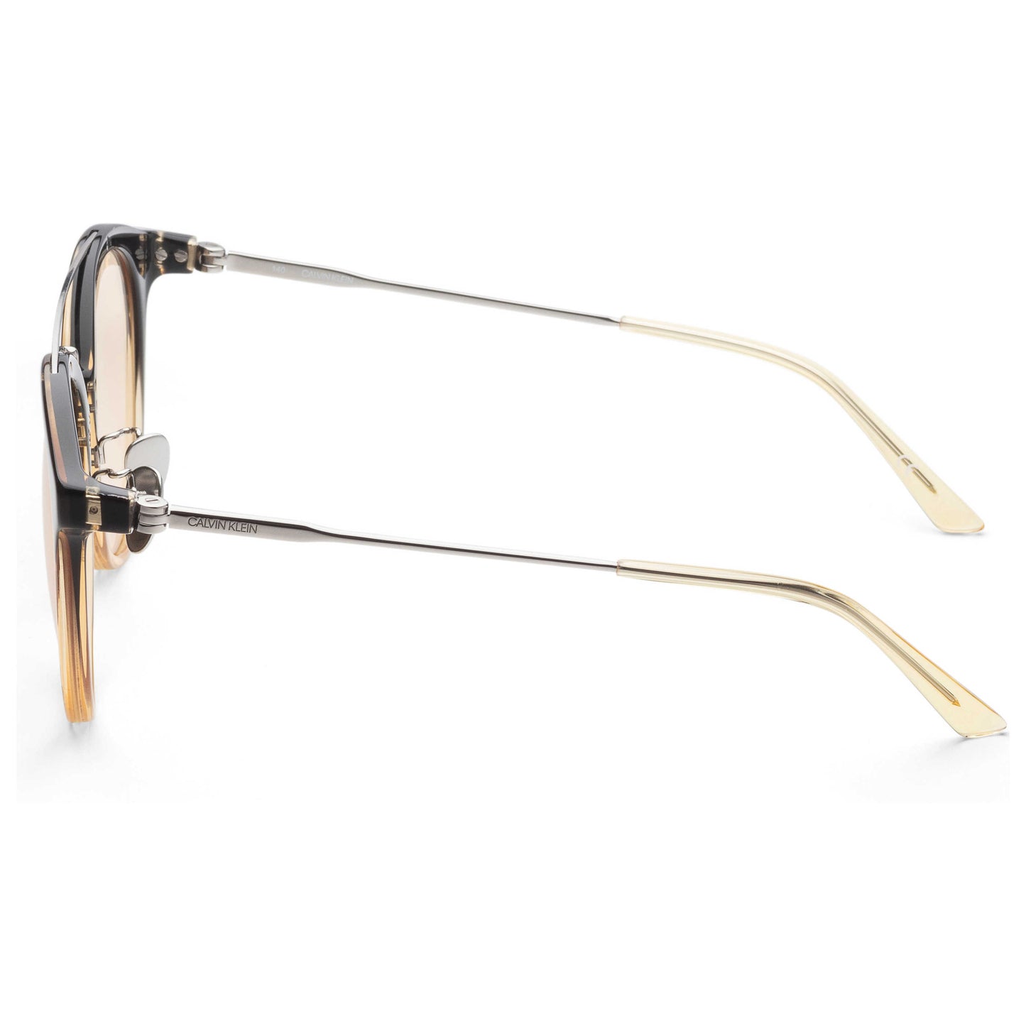 Left view of Calvin Klein Platinum Label Men's Sunglasses CK18709SA-725