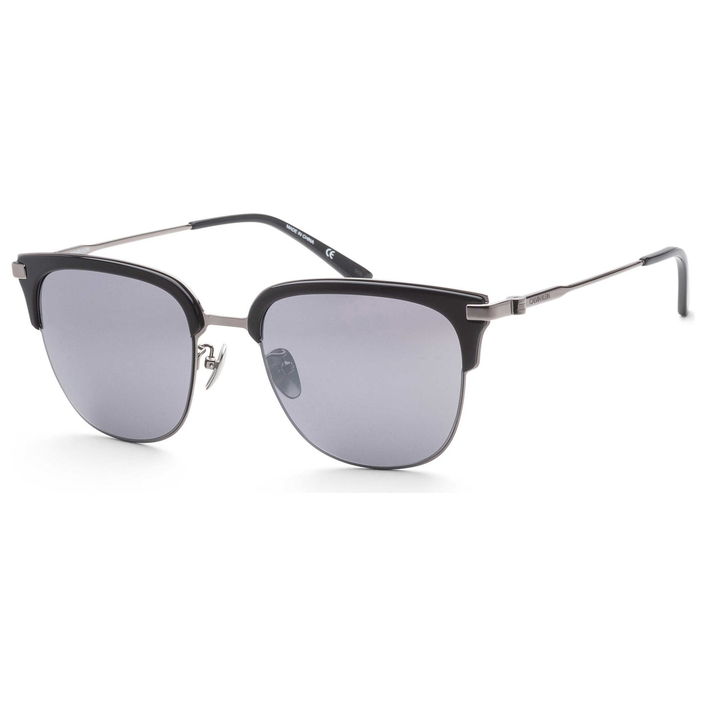Front view of Calvin Klein Platinum Label Men's Sunglasses CK18716SK-008
