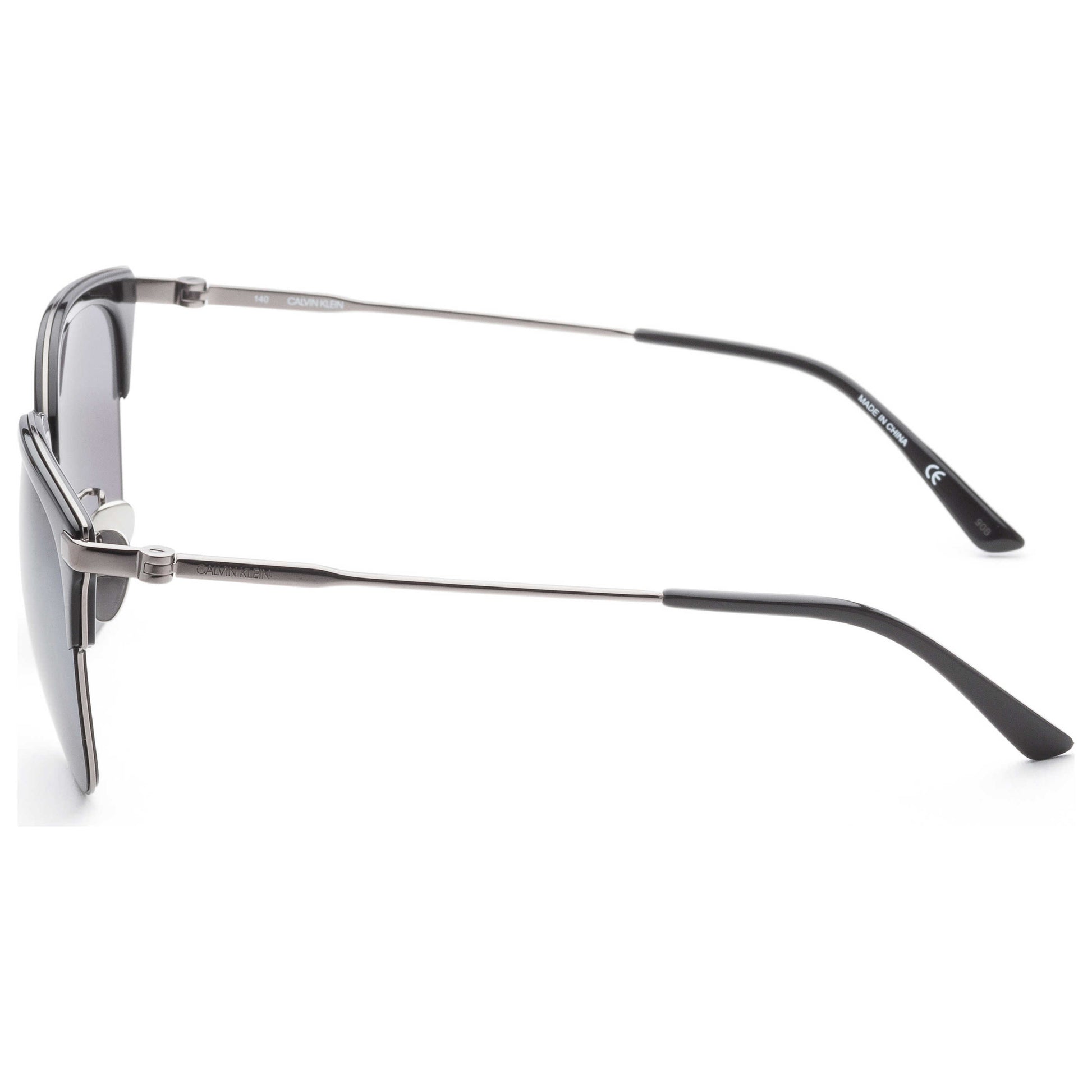 Left view of Calvin Klein Platinum Label Men's Sunglasses CK18716SK-008