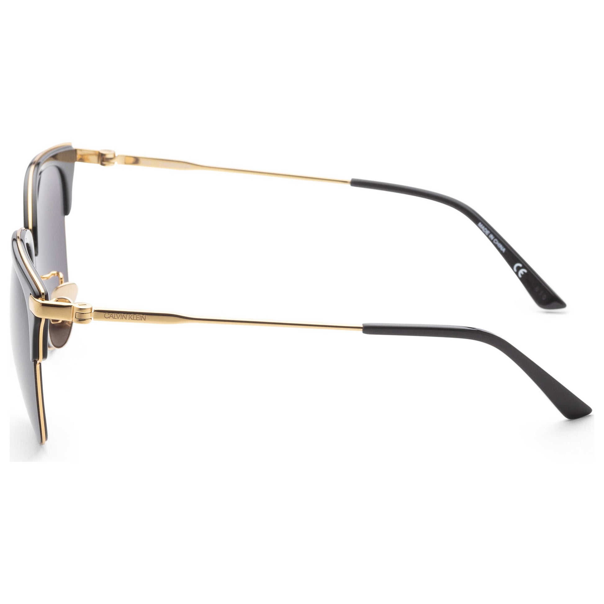 Left view of Calvin Klein Platinum Label Men's Sunglasses CK18716SK-718