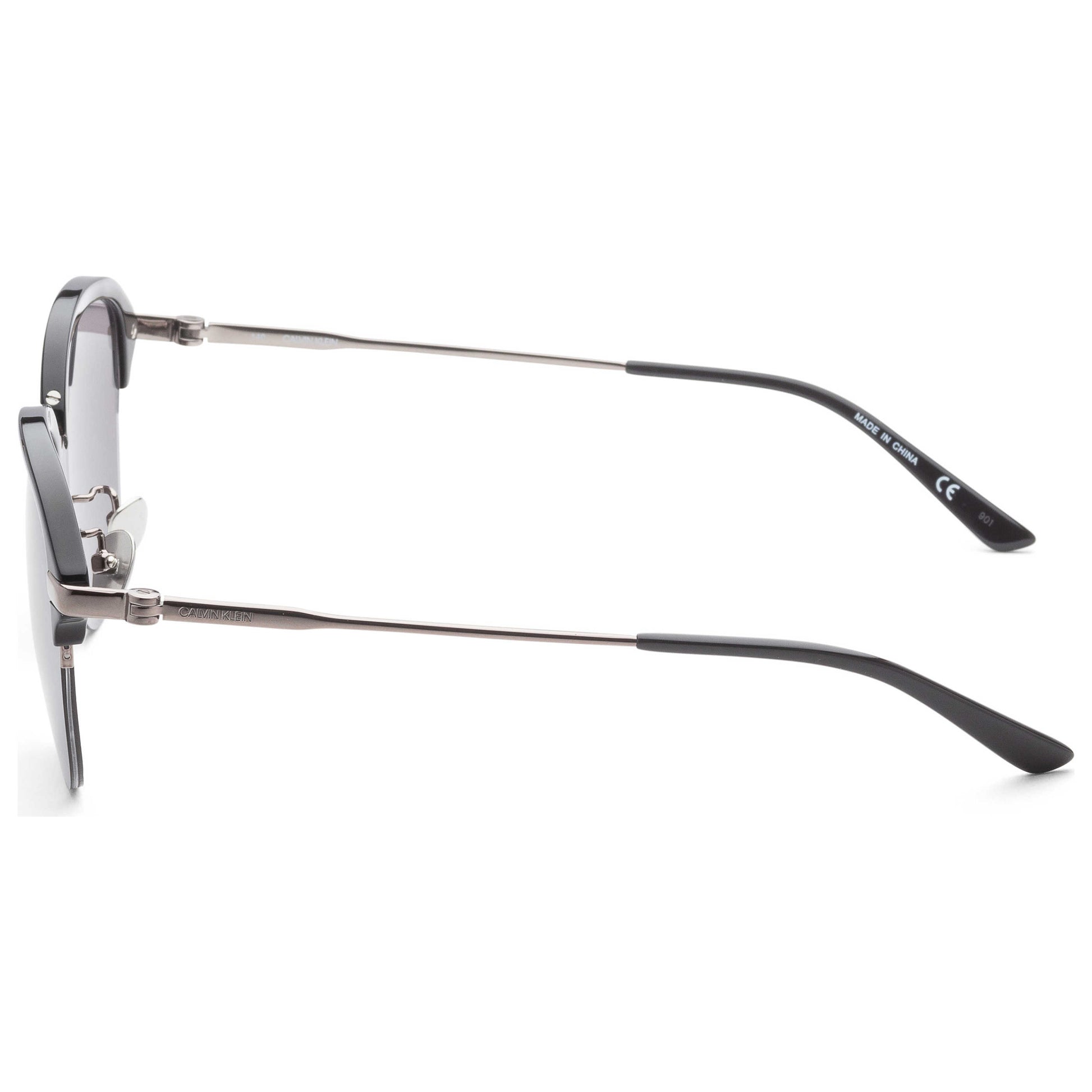 Left view of Calvin Klein Platinum Label Men's Sunglasses CK18717SK-001