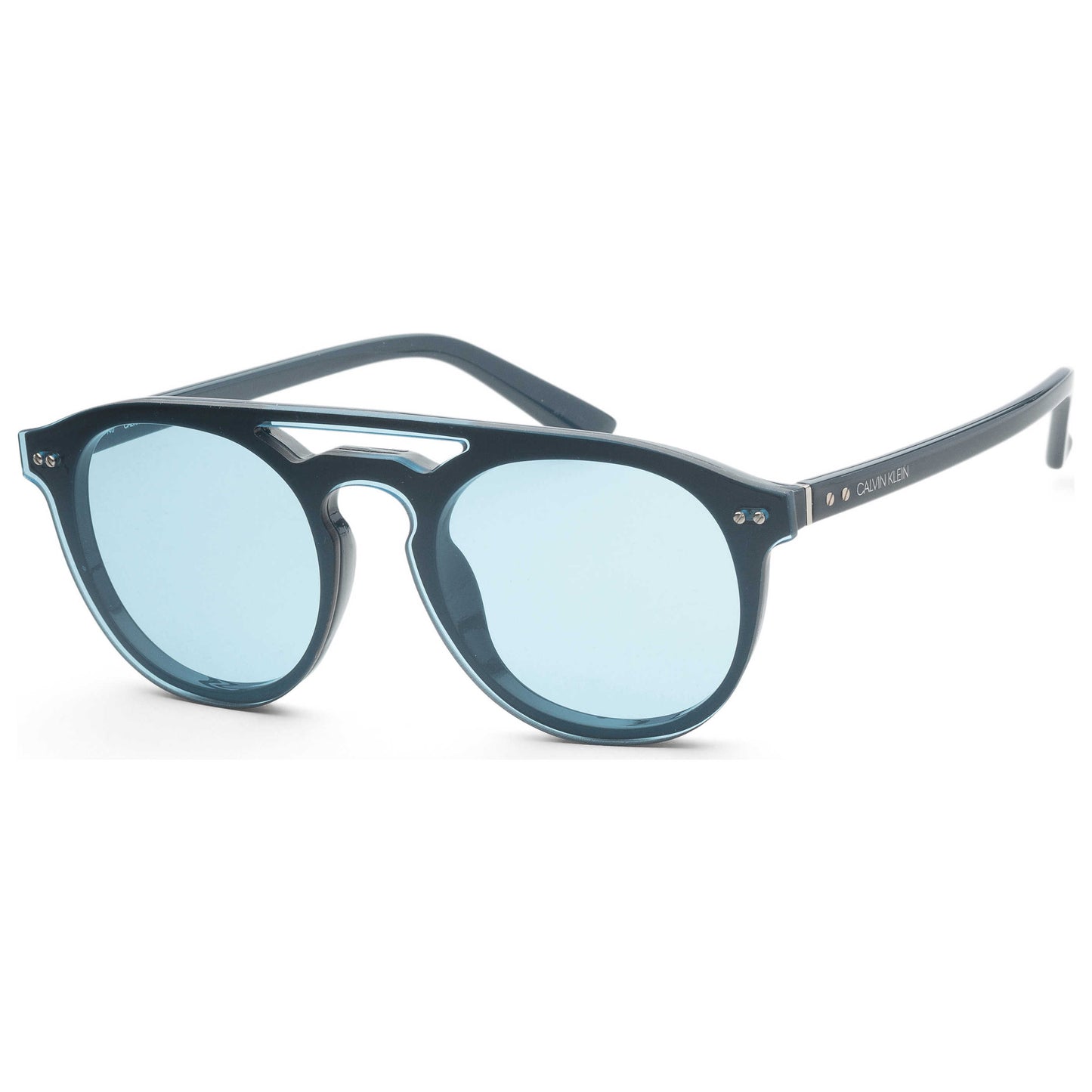 Front view of Calvin Klein Platinum Label Men's Sunglasses CK19500S-448