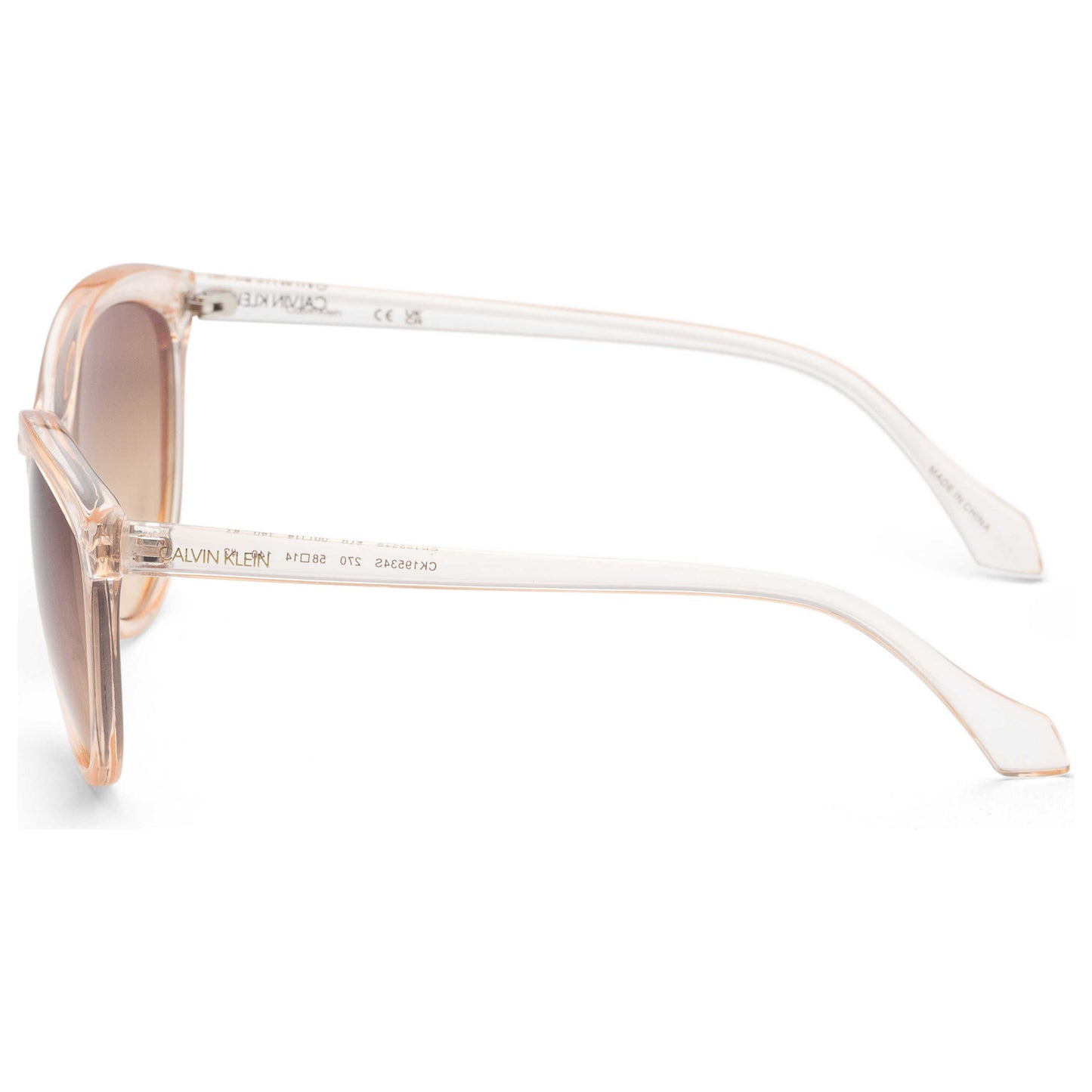 Left view of Calvin Klein Women's Sunglasses CK19534S-270