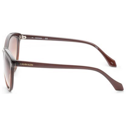 Left view of Calvin Klein Women's Sunglasses CK19534SN-210
