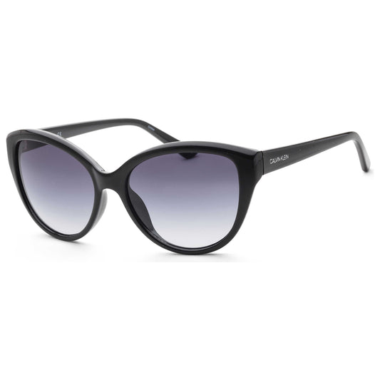Front view of Calvin Klein Women's Sunglasses CK19536SN-001