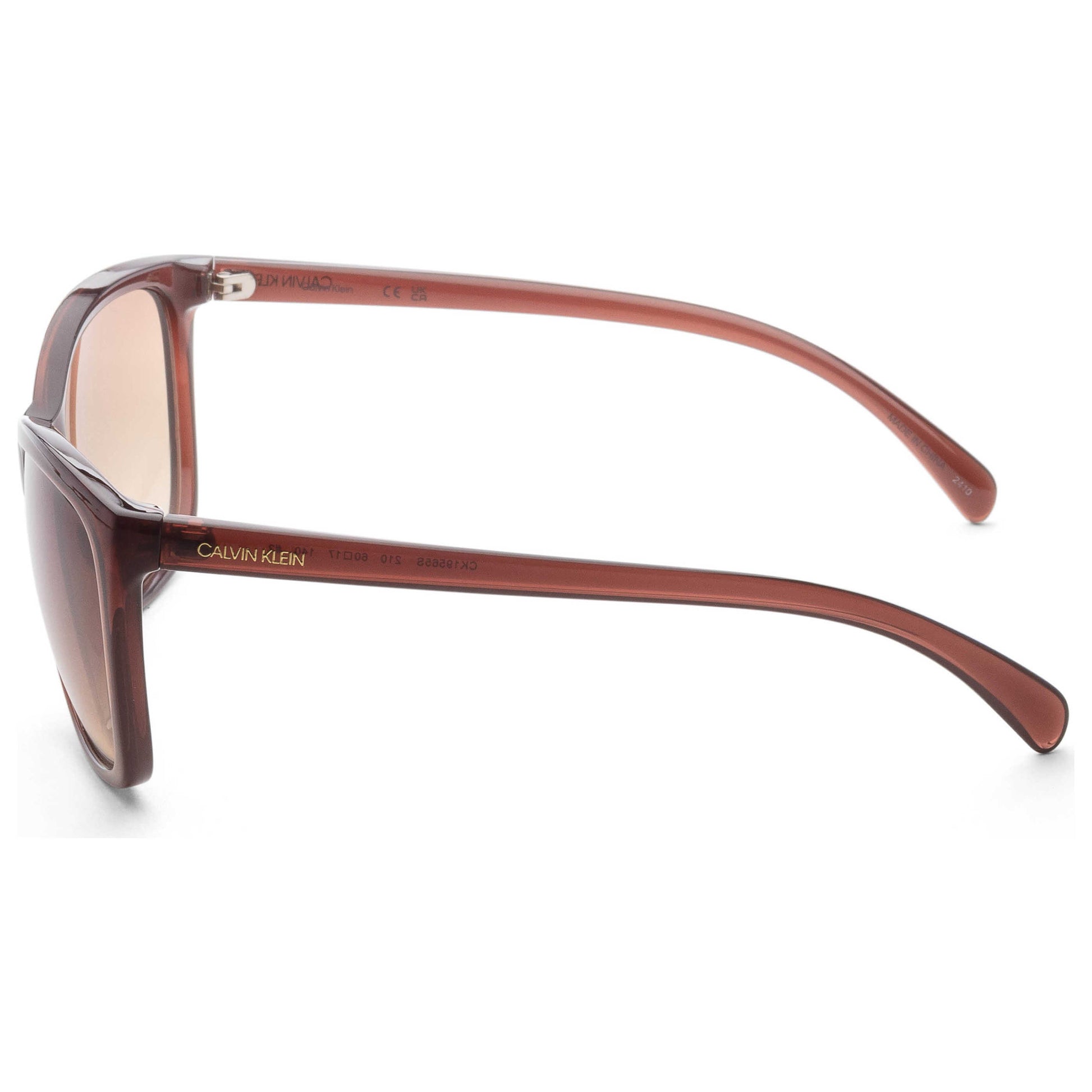 Left view of Calvin Klein Fashion Women's Sunglasses CK19565S-210