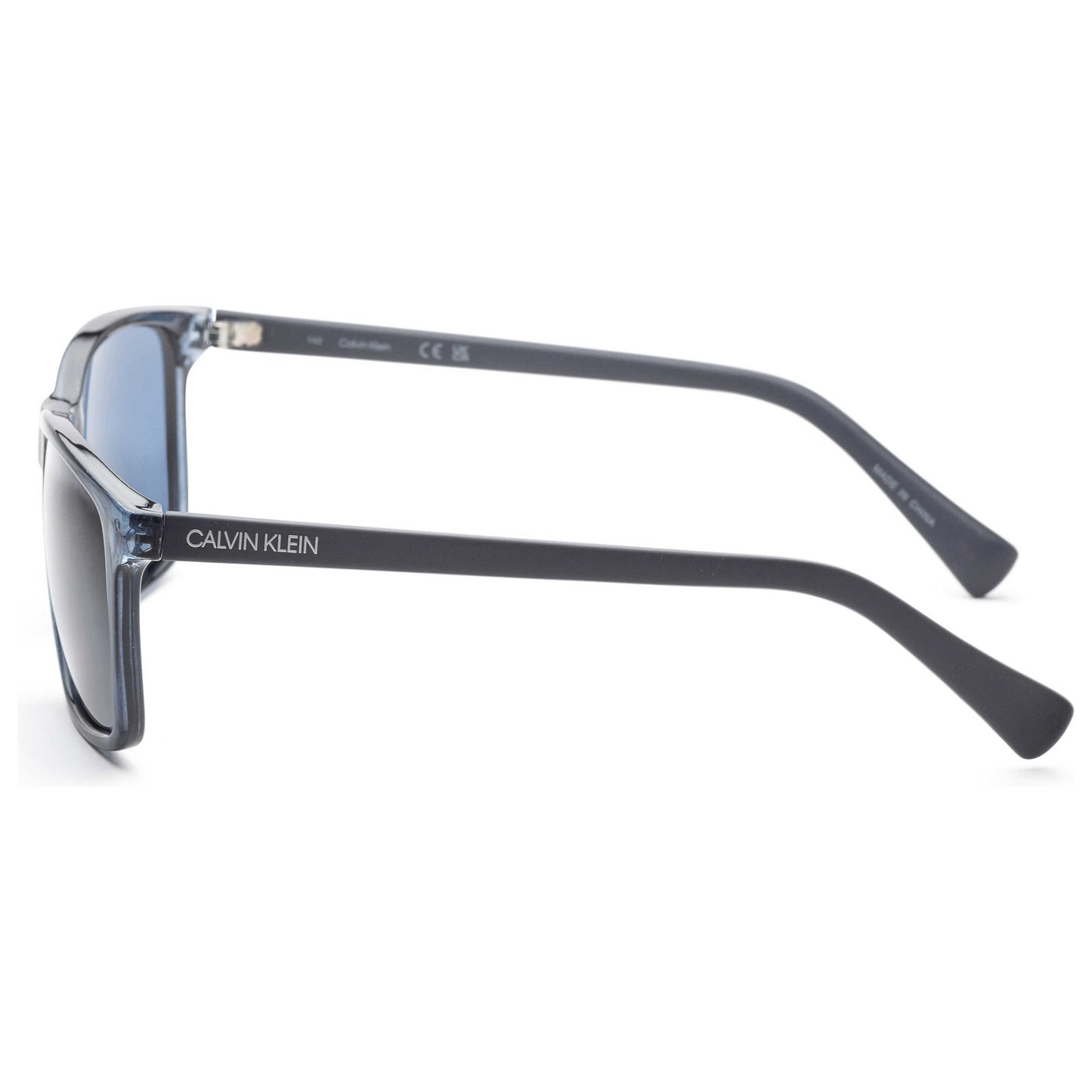 Left view of Calvin Klein Men's Sunglasses CK19568SN-410