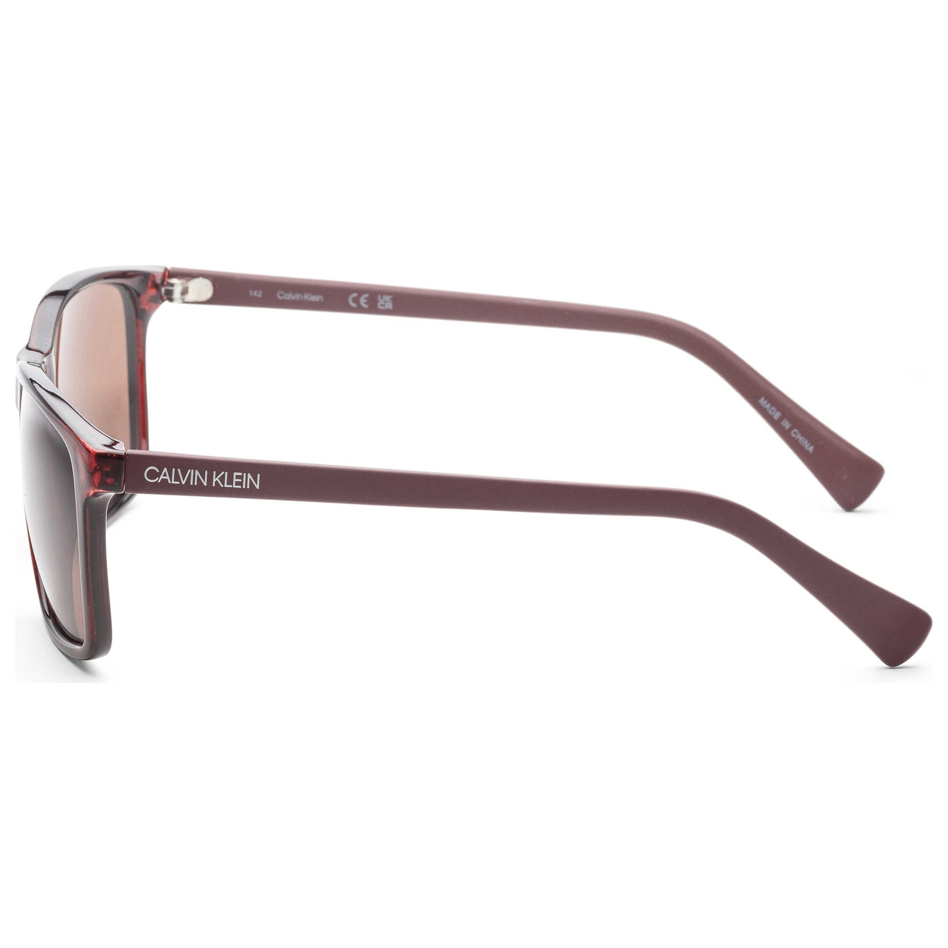 Left view of Calvin Klein Men's Sunglasses CK19568SN-601
