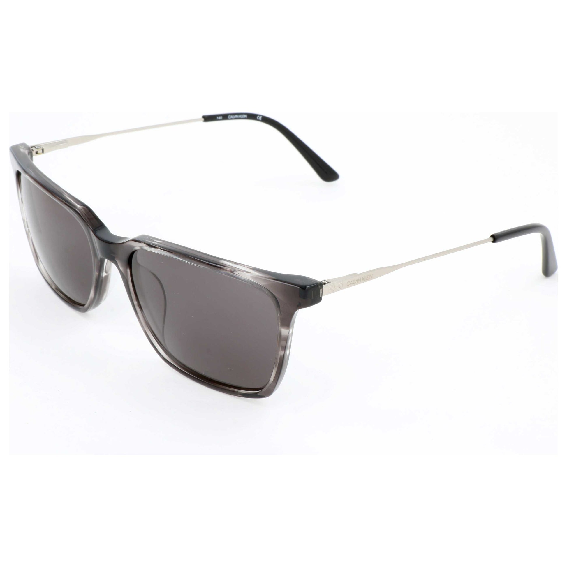 Front view of Calvin Klein Men's Sunglasses CK19703S-025-56