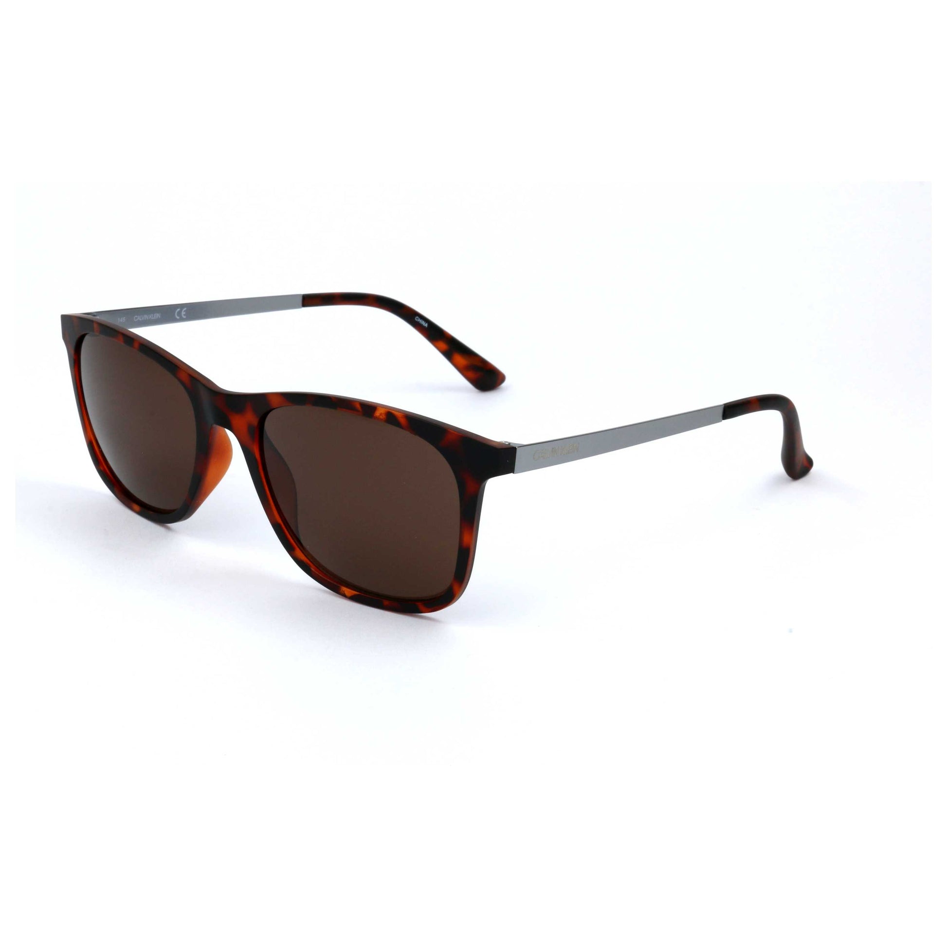 Front view of Calvin Klein Men's Sunglasses CK19720S-235-53