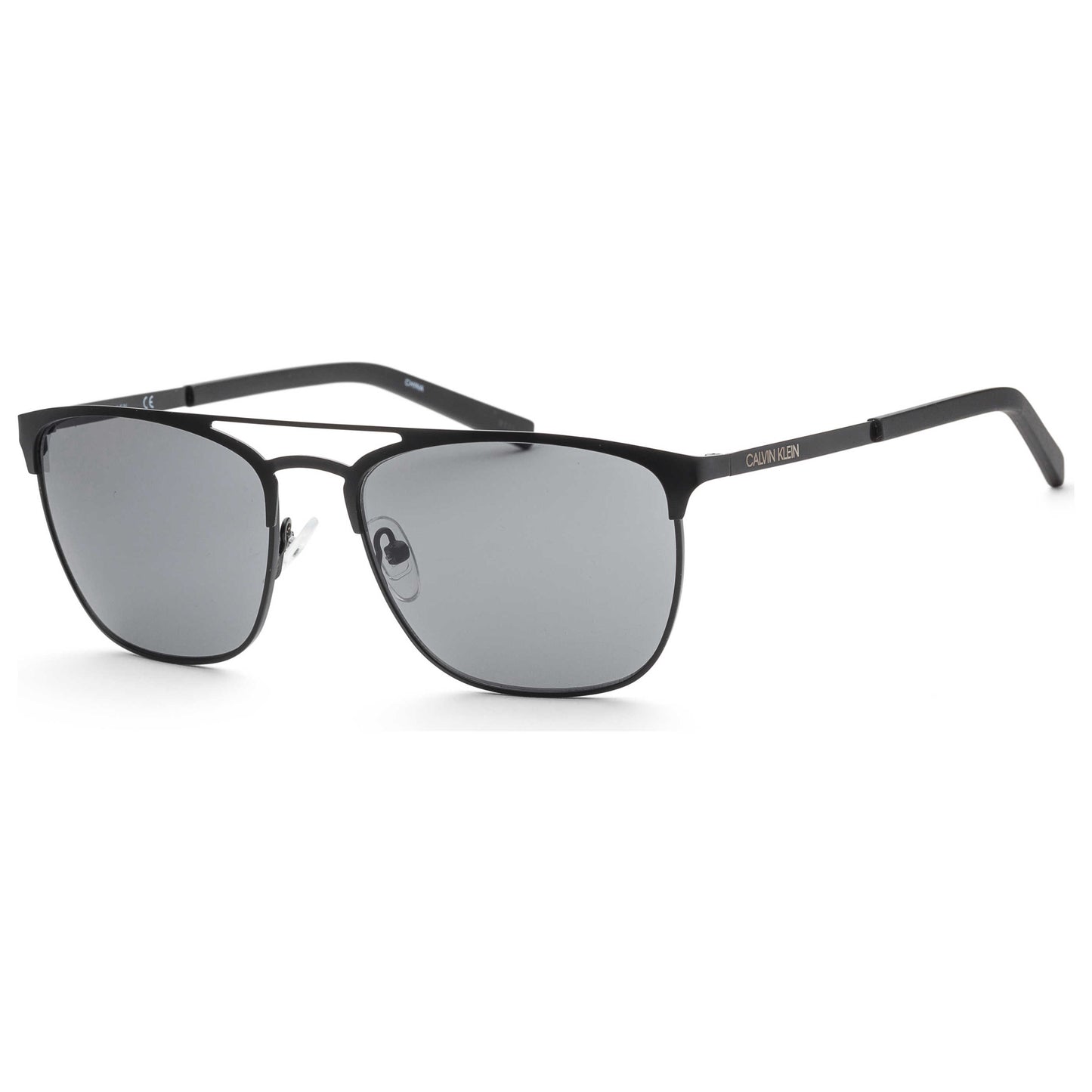 Front view of Calvin Klein Men's Sunglasses CK20123SN-001