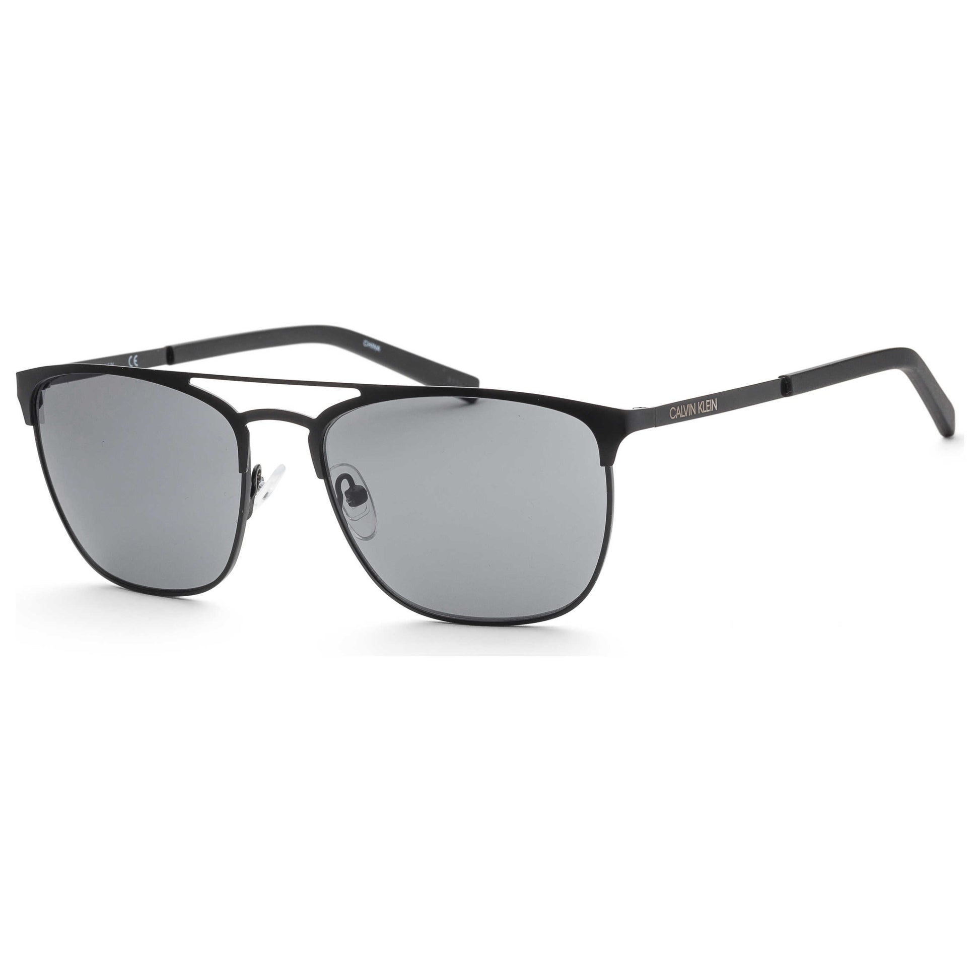 Front view of Calvin Klein Men's Sunglasses CK20123SN-001