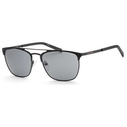Front view of Calvin Klein Men's Sunglasses CK20123SN-001